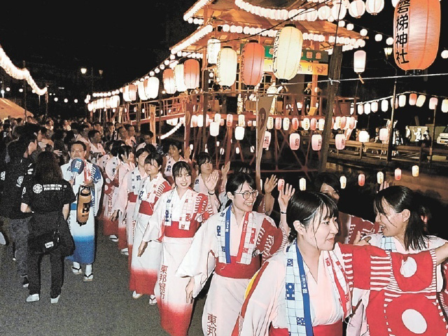 会津東山盆踊り80年